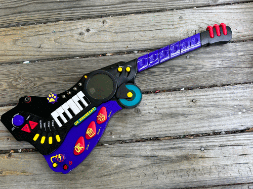 Guitar (black and purple)